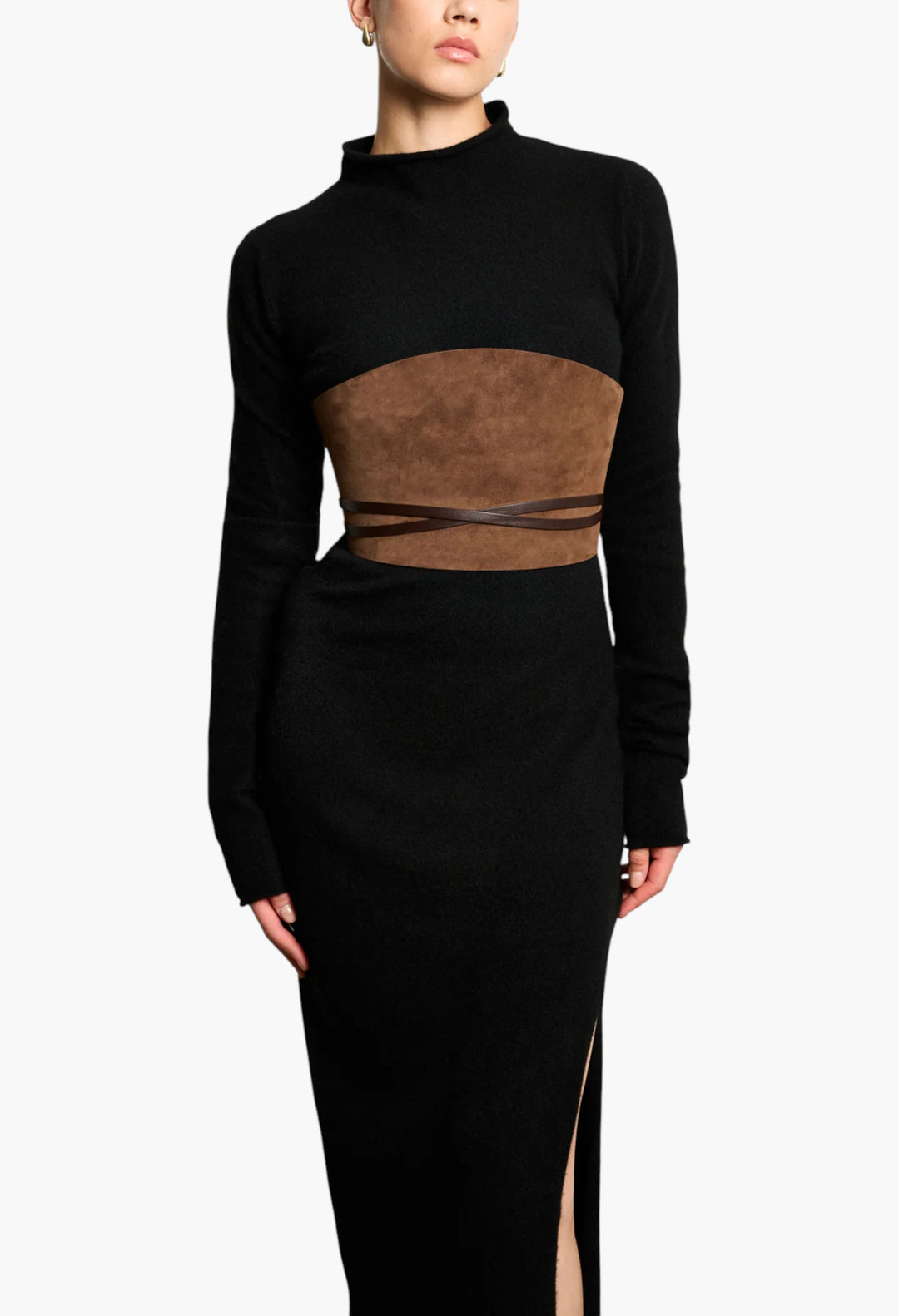 Undone Corset Suede - GLAM MODA