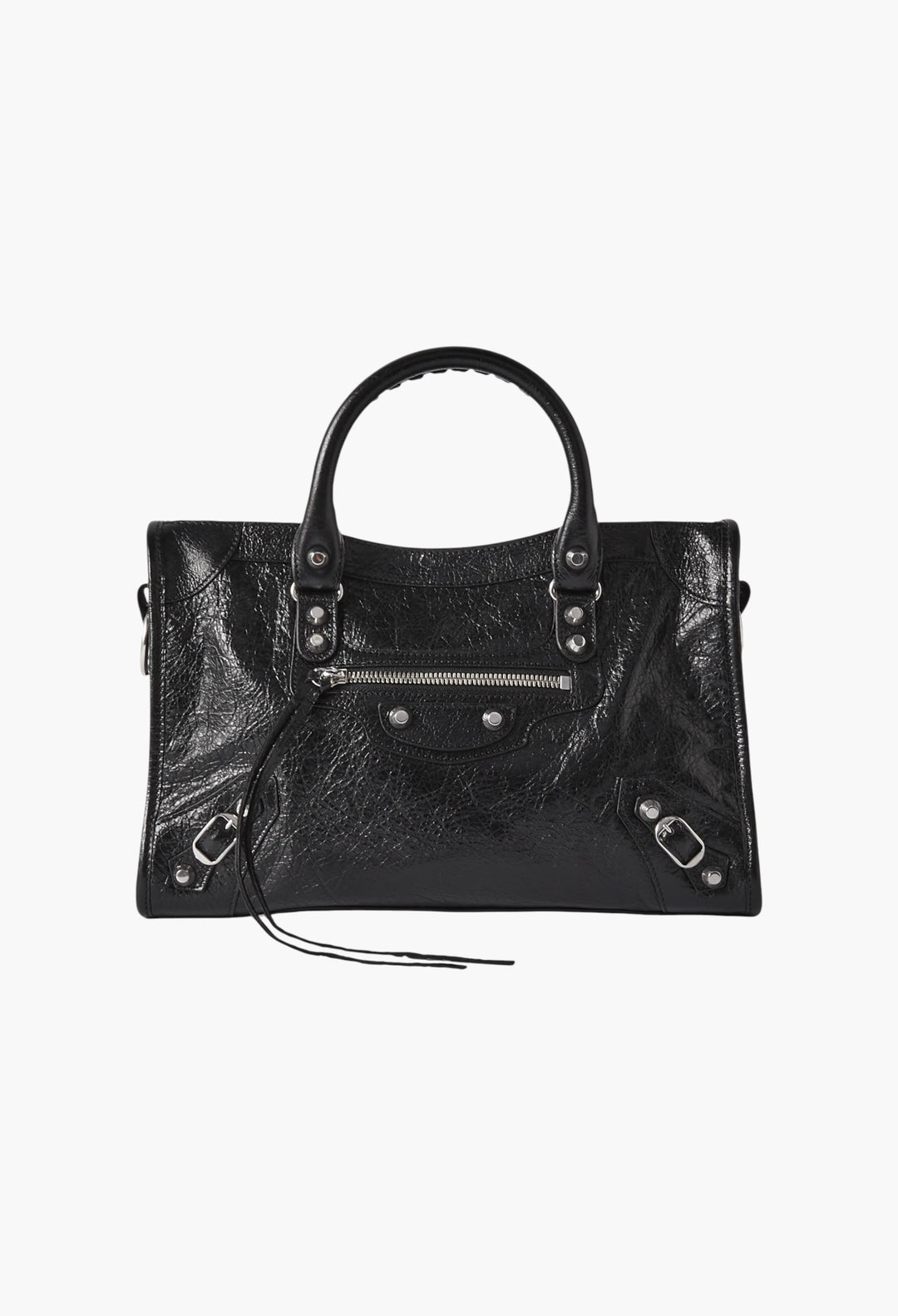 Le City Small Embellished Textured-Leather Tote - GLAM MODA