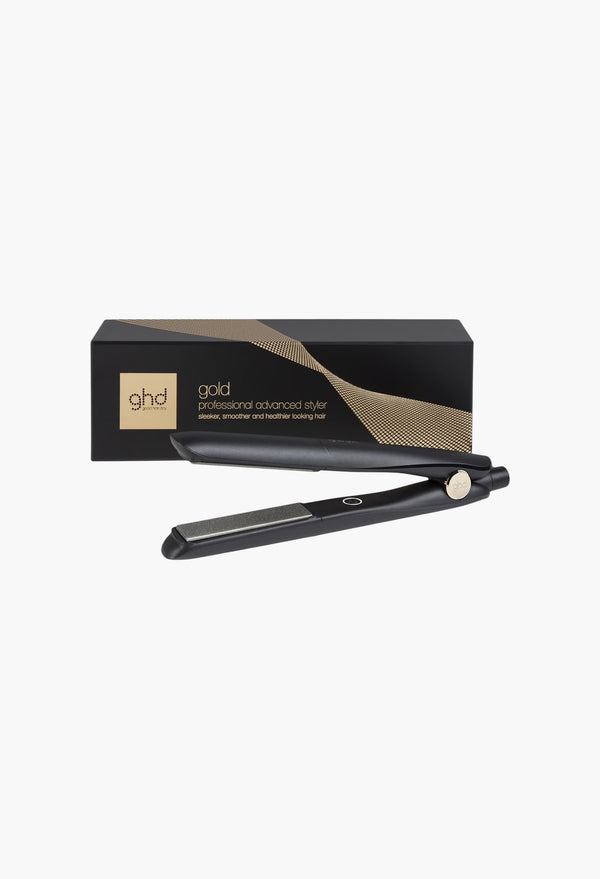 Gold Hair Straightener - Black