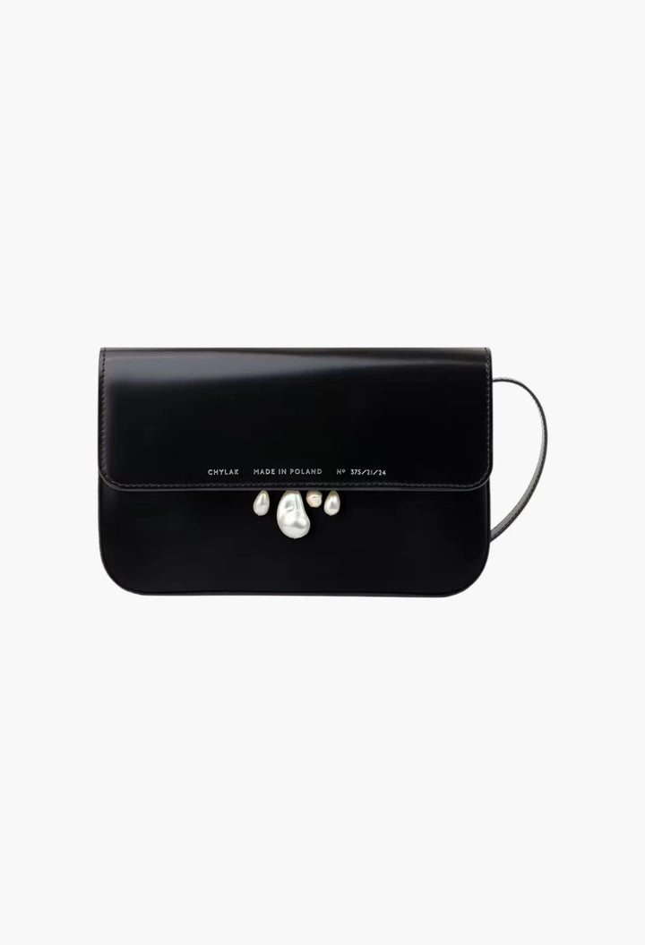 Classic Flap Bag with Pearls