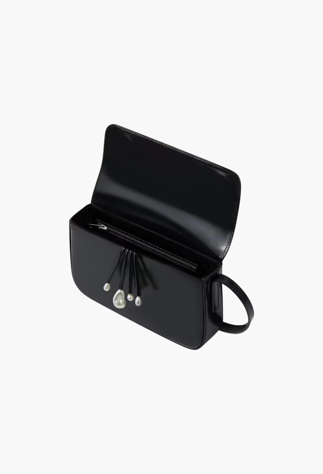 Classic Flap Bag with Pearls