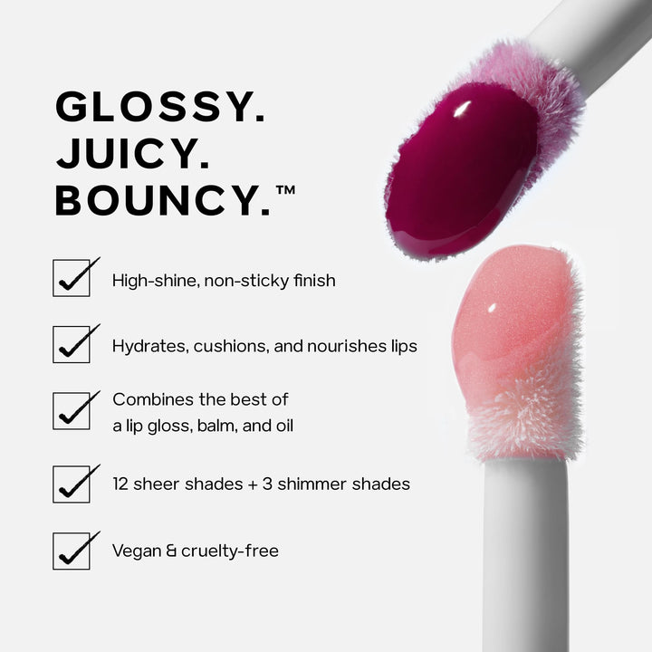 Glossybounce™ - High-Shine Hydrating Lip Gloss Oil - GLAM MODA