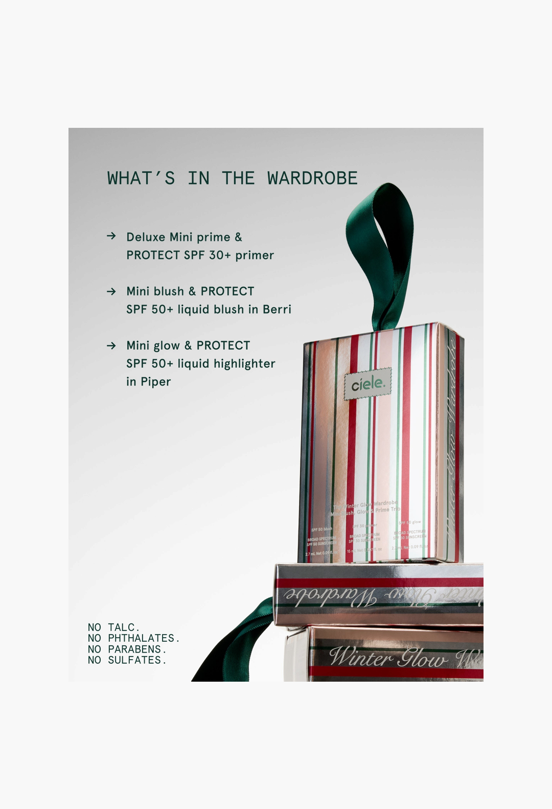 ciele cosmetics The Winter Wardrobe