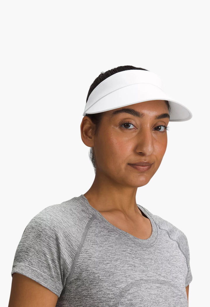 Women's Fast Paced Wide Band Running Visor - GLAM MODA