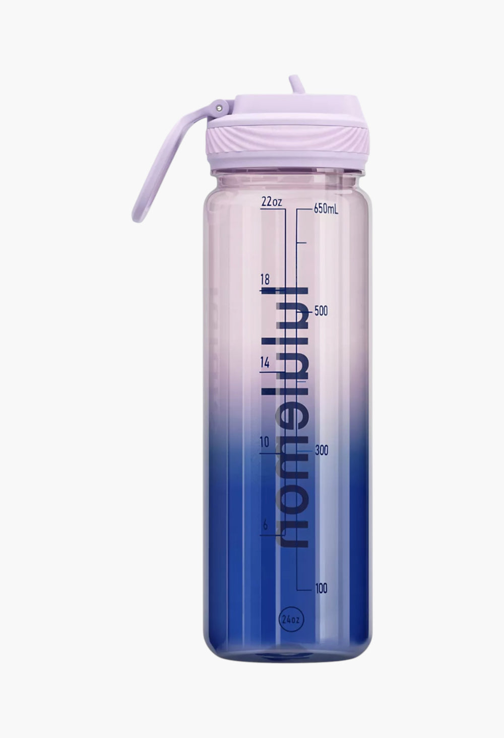 Back to Life Clear Bottle 24oz Straw Lid - GLAM MODA