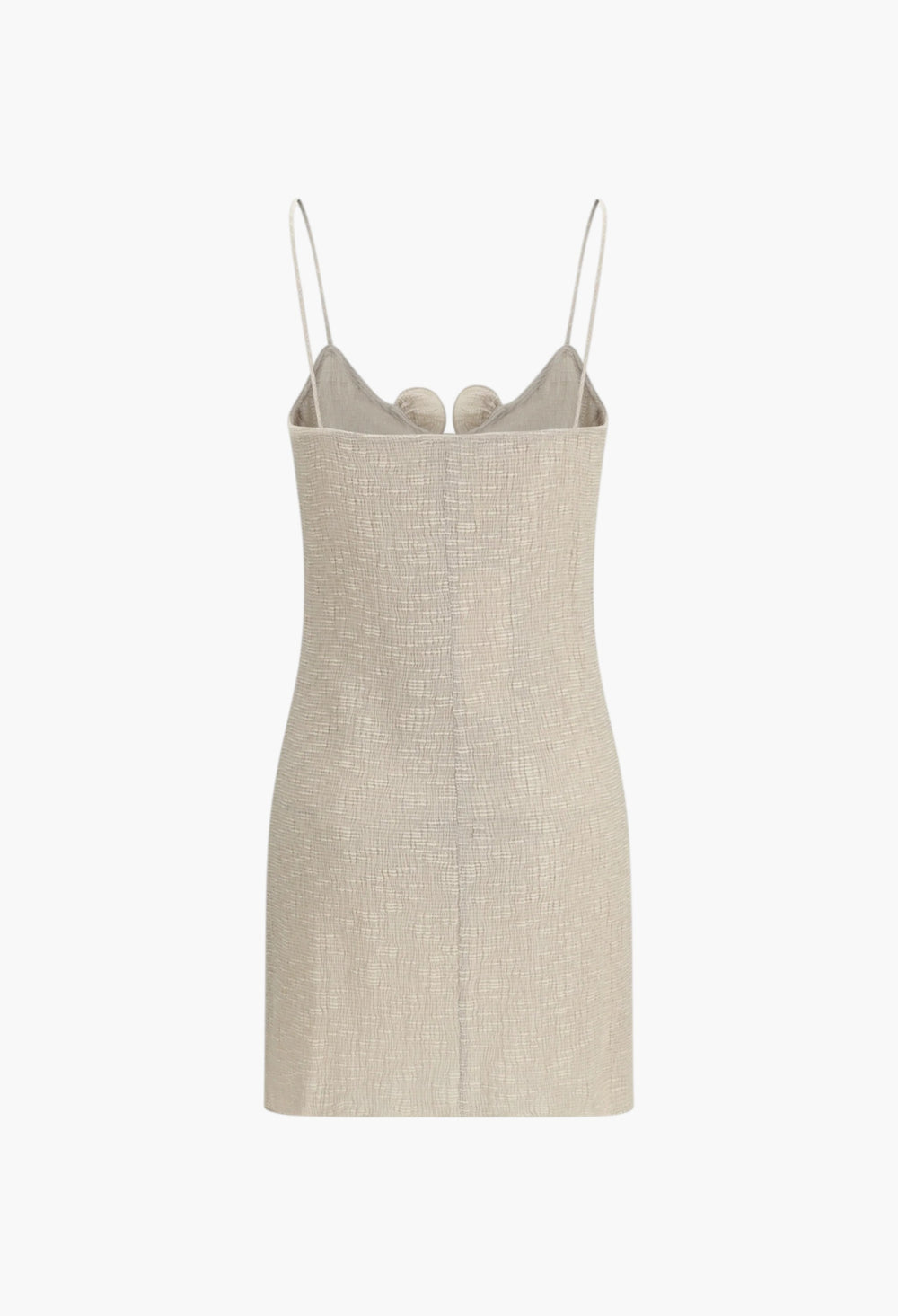 Sleeveless Crêpe Beach Mini Dress - GLAM MODA