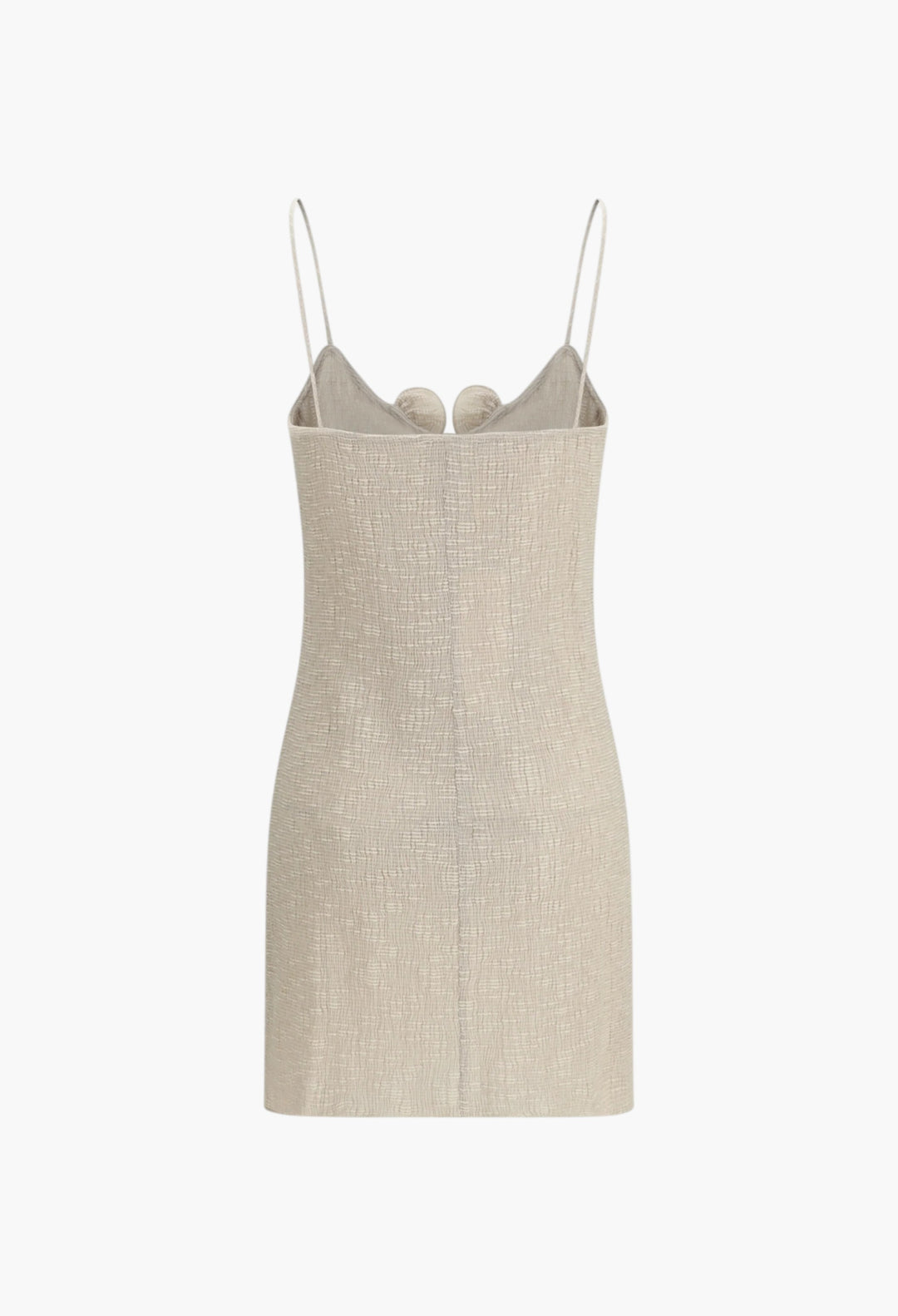 Sleeveless Crêpe Beach Mini Dress - GLAM MODA