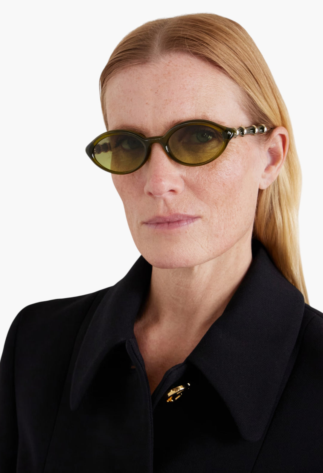 Bamboo Round-Frame Acetate Sunglasses - GLAM MODA