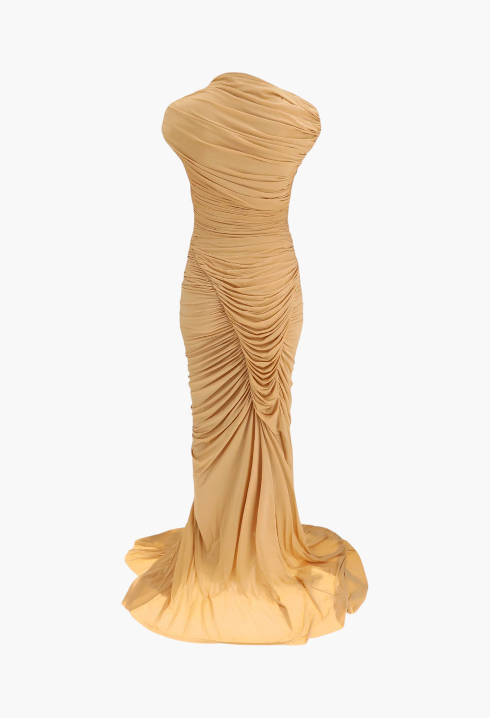 Draped Long Dress - GLAM MODA