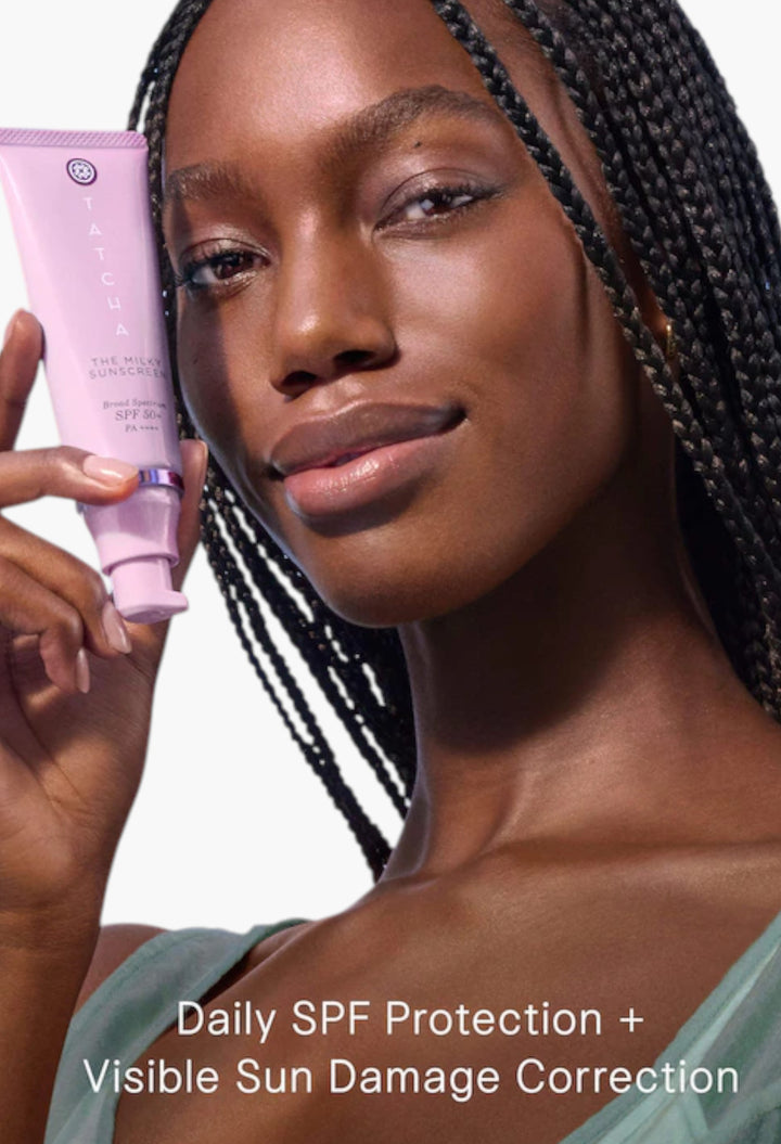 The Milky Sunscreen Broad Spectrum SPF 50+ with Encapsulated Ectoin + Vitamin E - GLAM MODA