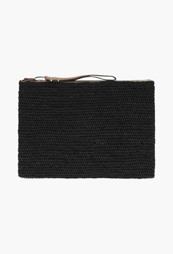 Raffia Ampy Pouch - GLAM MODA