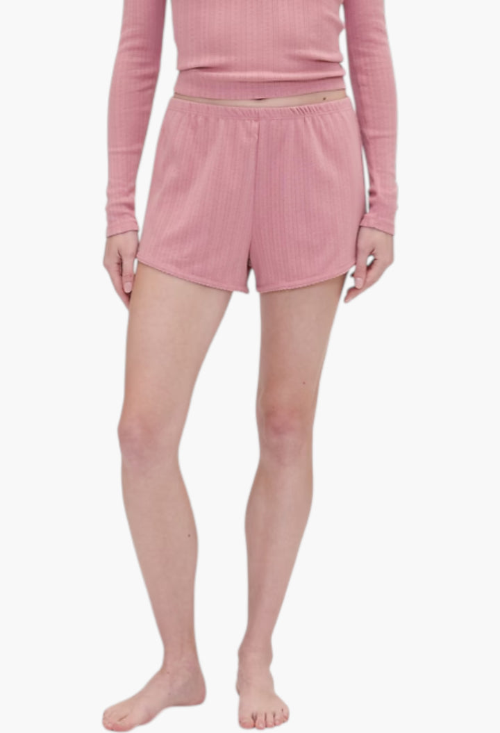 Pointelle PJ Shorts - GLAM MODA