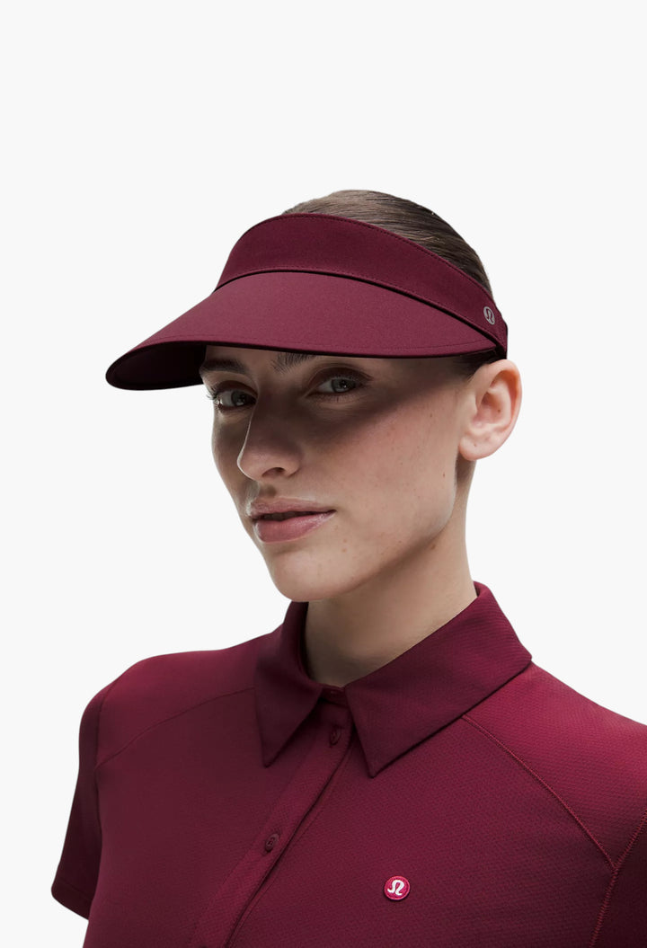 Women's Fast Paced Wide Band Running Visor - GLAM MODA