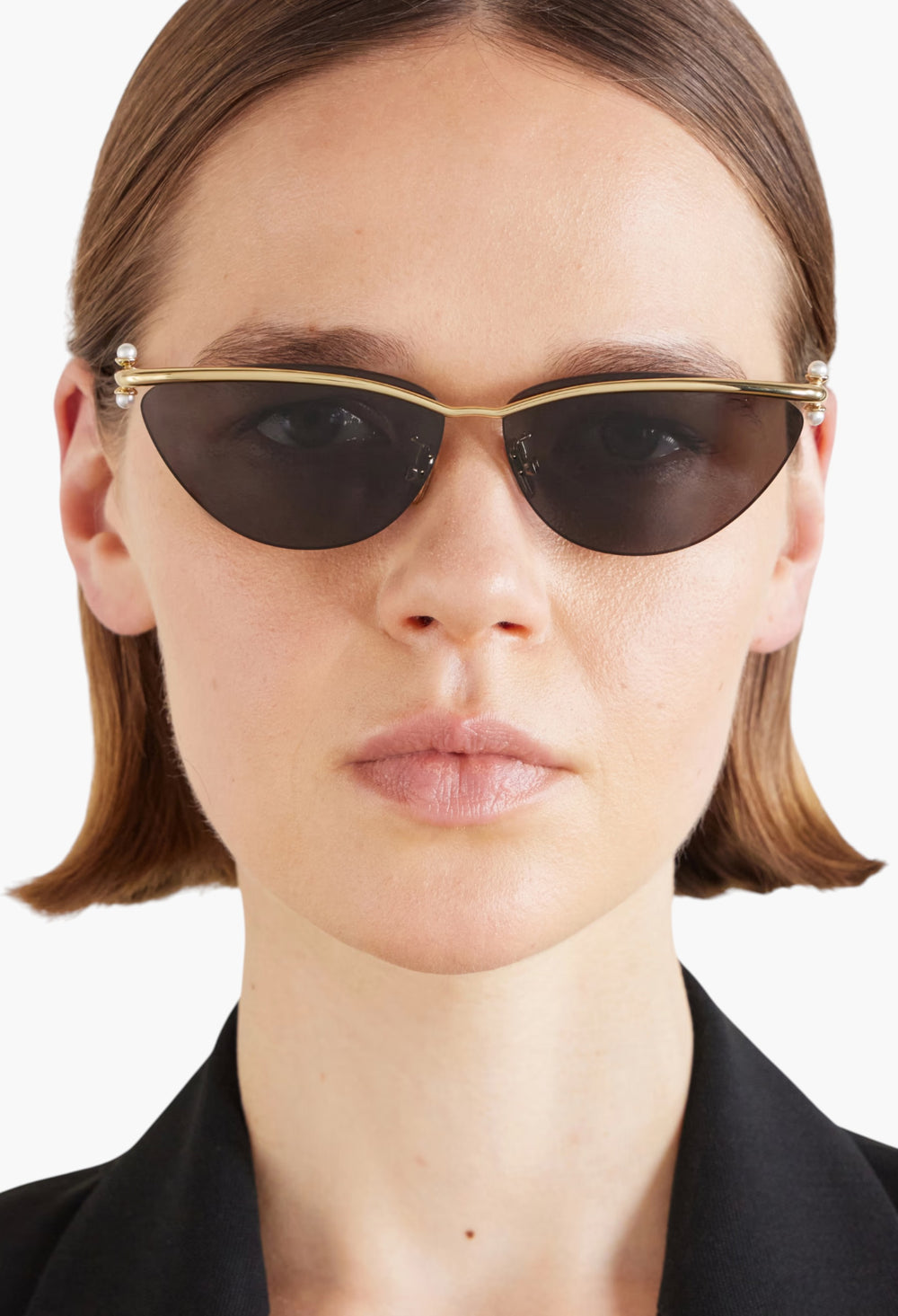 Diortribales B2U Cat-Eye Gold-Tone Sunglasses - GLAM MODA