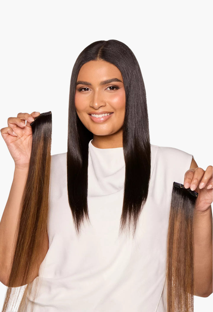 Beauty Works X Huda Barely There® Mix & Match Mini Extensions 18" - GLAM MODA