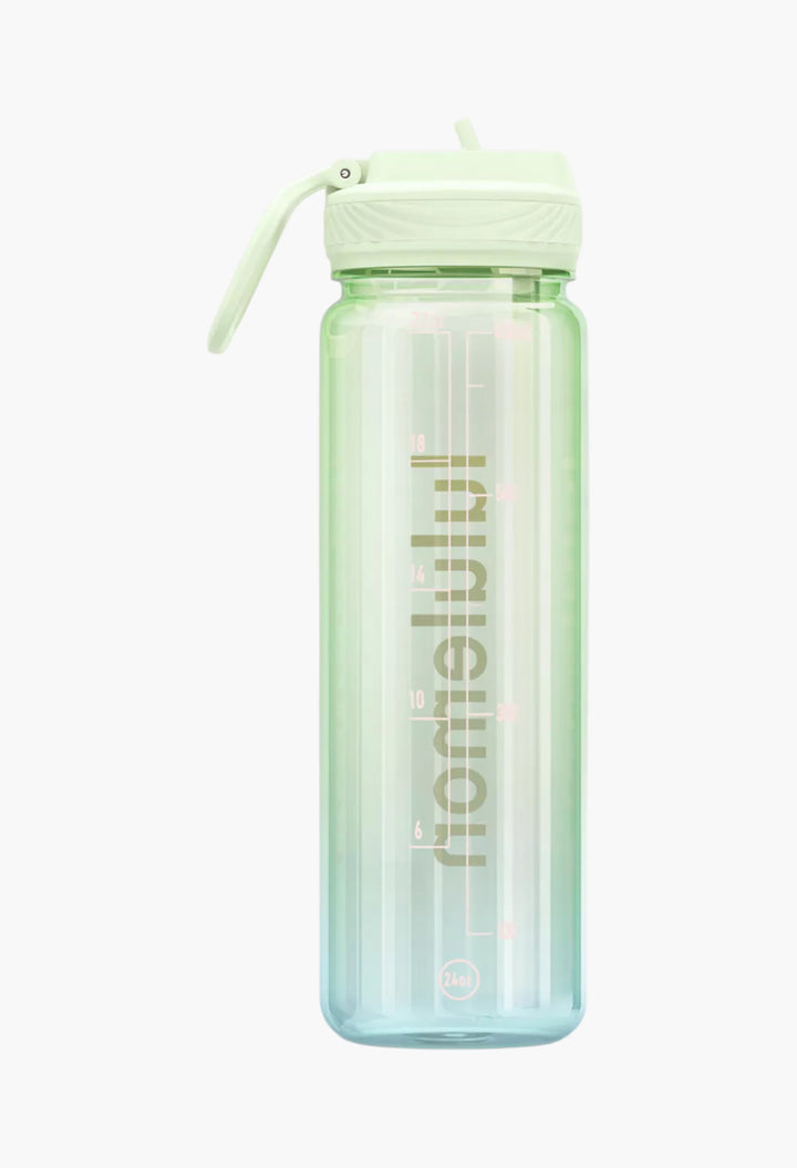 Back to Life Clear Bottle 24oz Straw Lid - GLAM MODA
