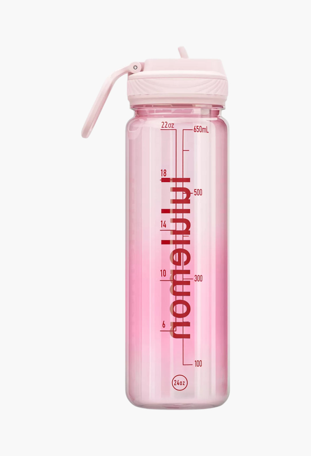 Back to Life Clear Bottle 24oz Straw Lid - GLAM MODA