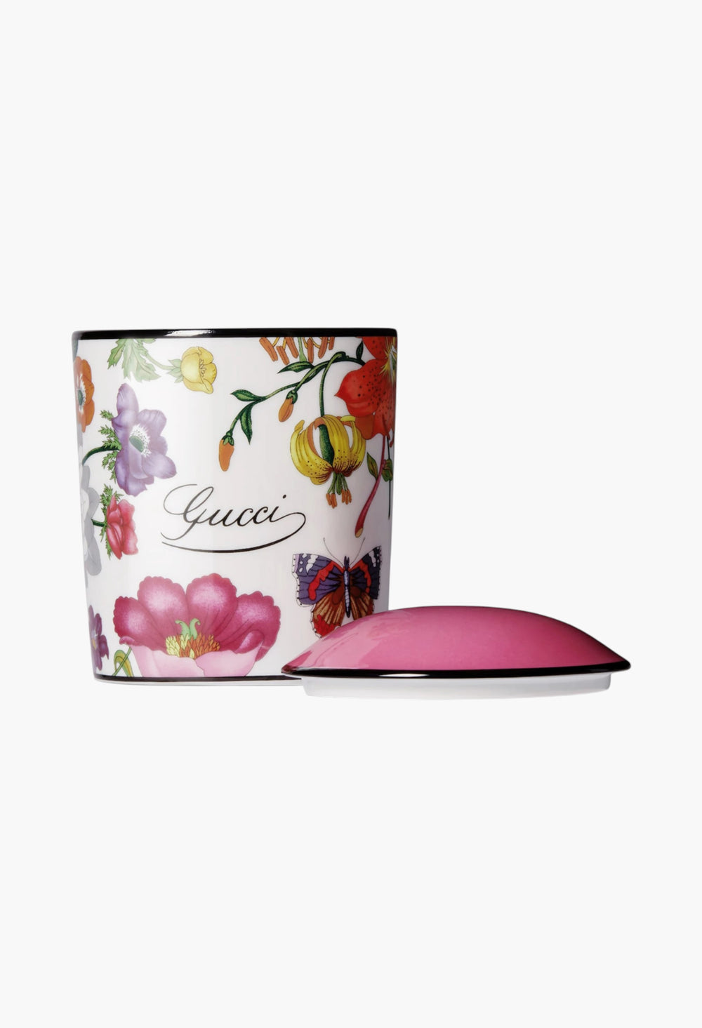 X Ginori 1735 Flora-Print Fresia Candle - GLAM MODA