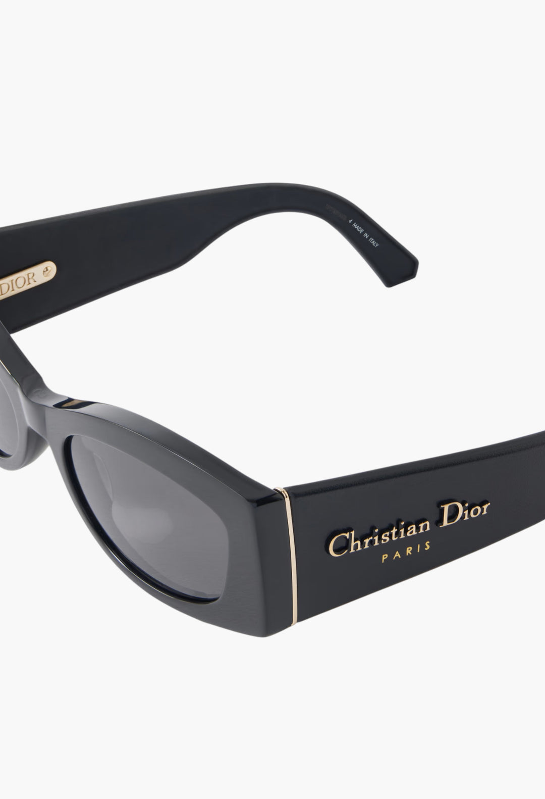 Diorombre S1i Rectangular-Frame Leather-Trimmed Acetate Sunglasses - GLAM MODA