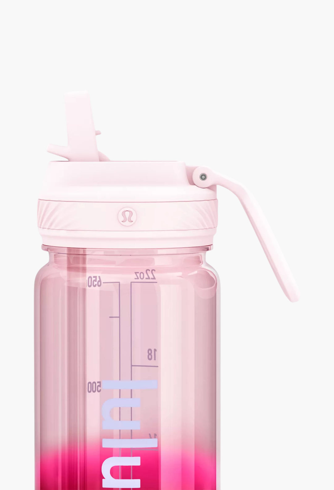 Back to Life Clear Bottle 24oz Straw Lid - GLAM MODA