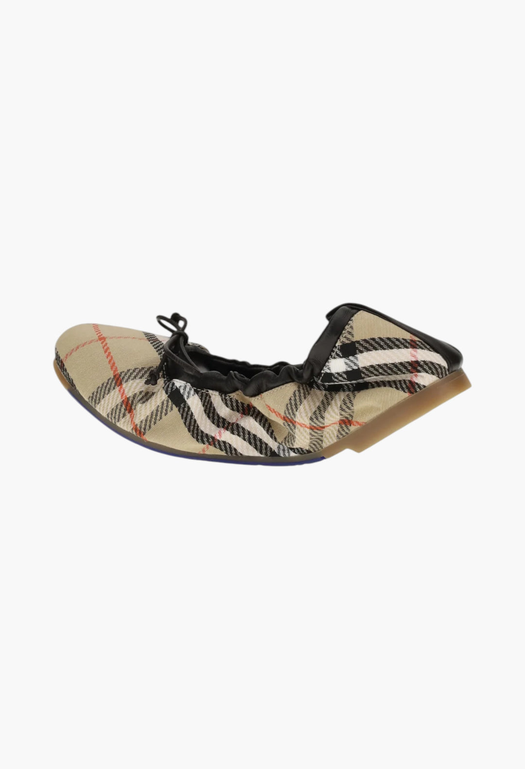 Fawn Check Ballerinas - GLAM MODA