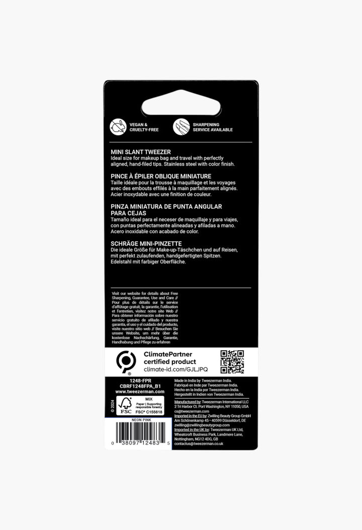 Mini Slant Tweezer - GLAM MODA