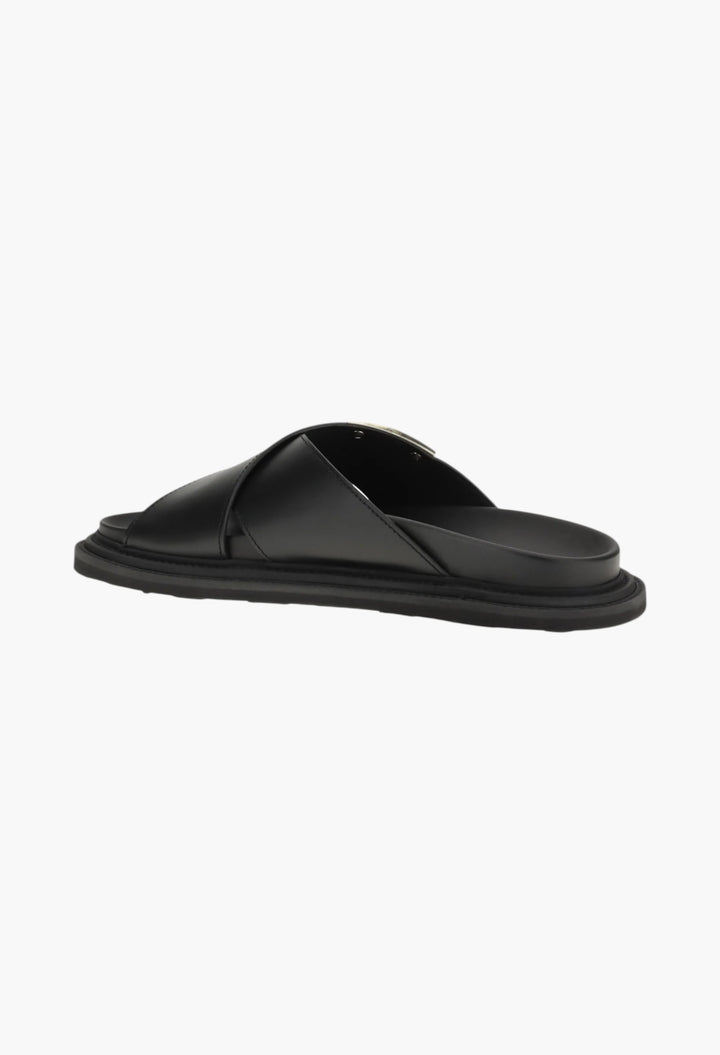 Leather Sandals - GLAM MODA