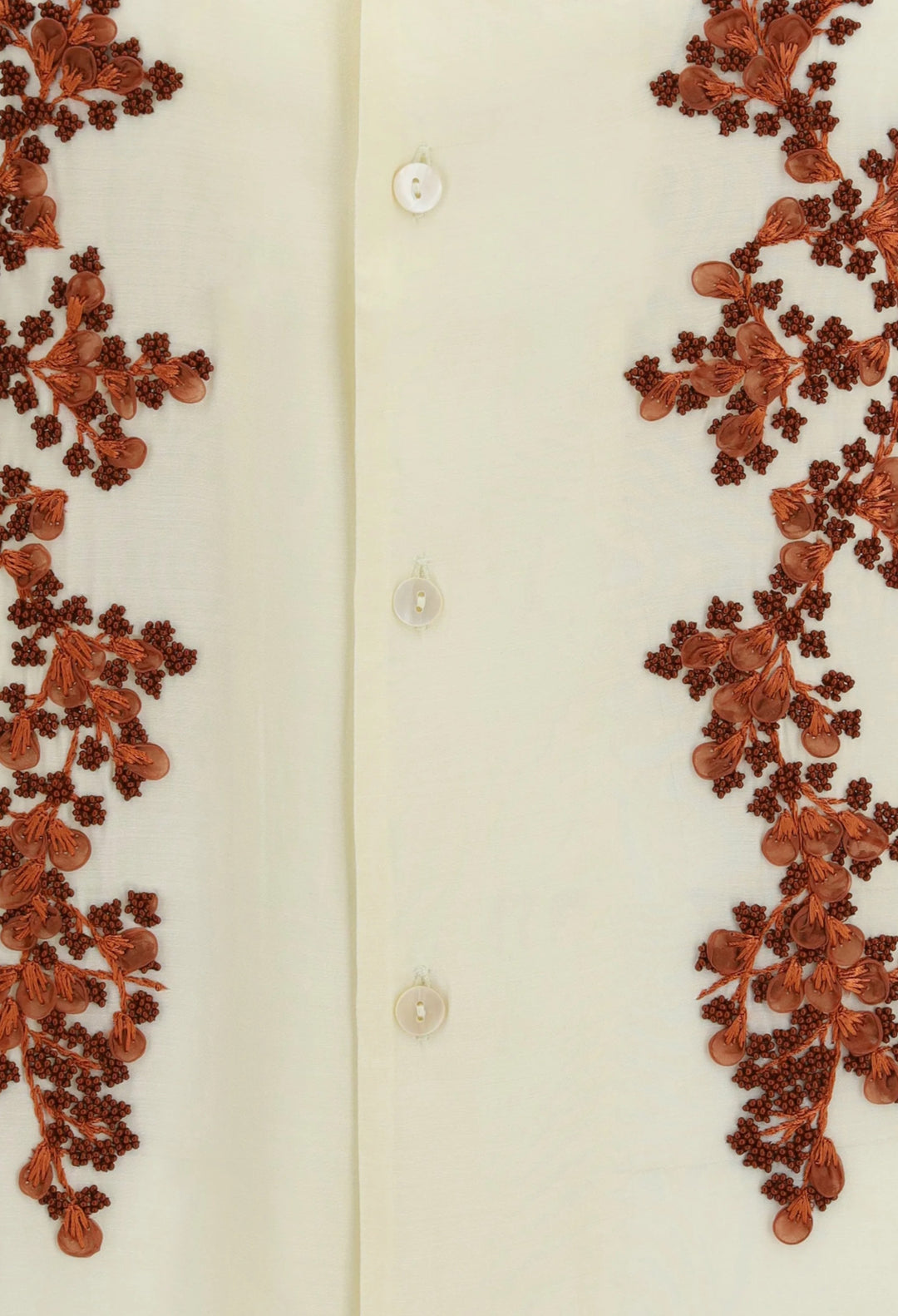 Floral Embroidered Shirt - GLAM MODA