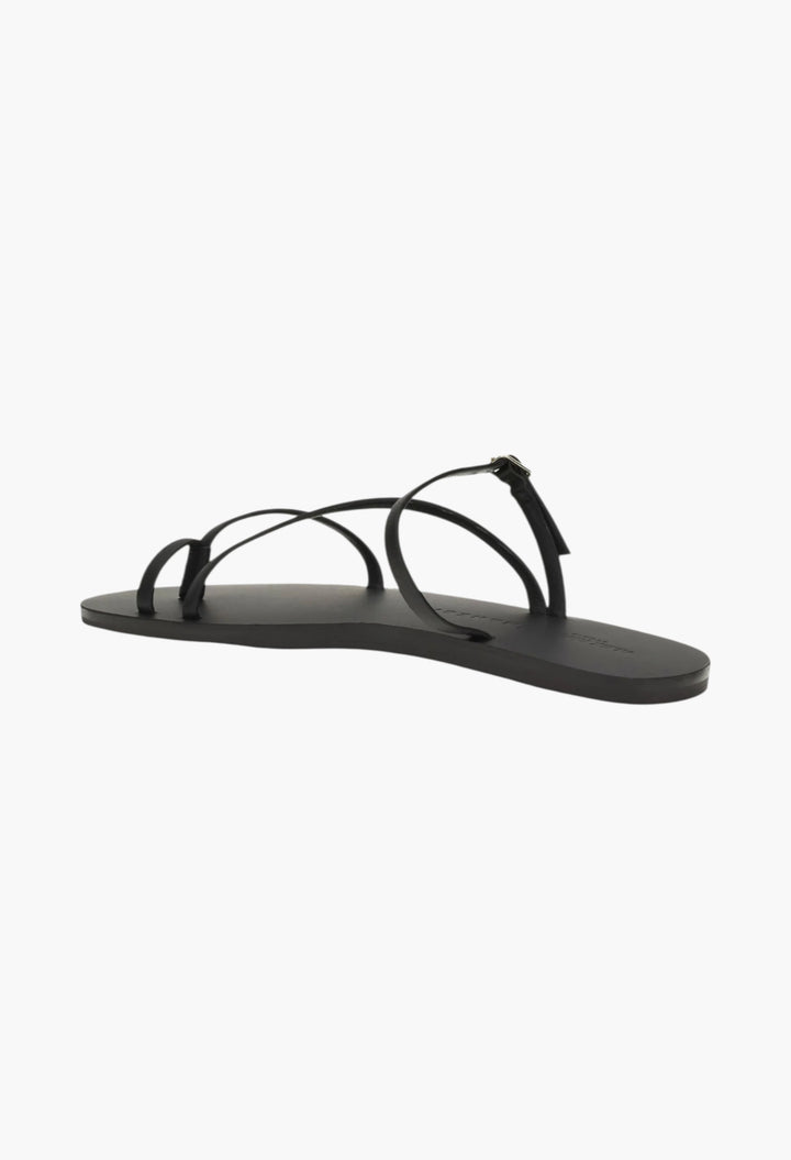 Giorgia Leather Strappy Sandals - GLAM MODA