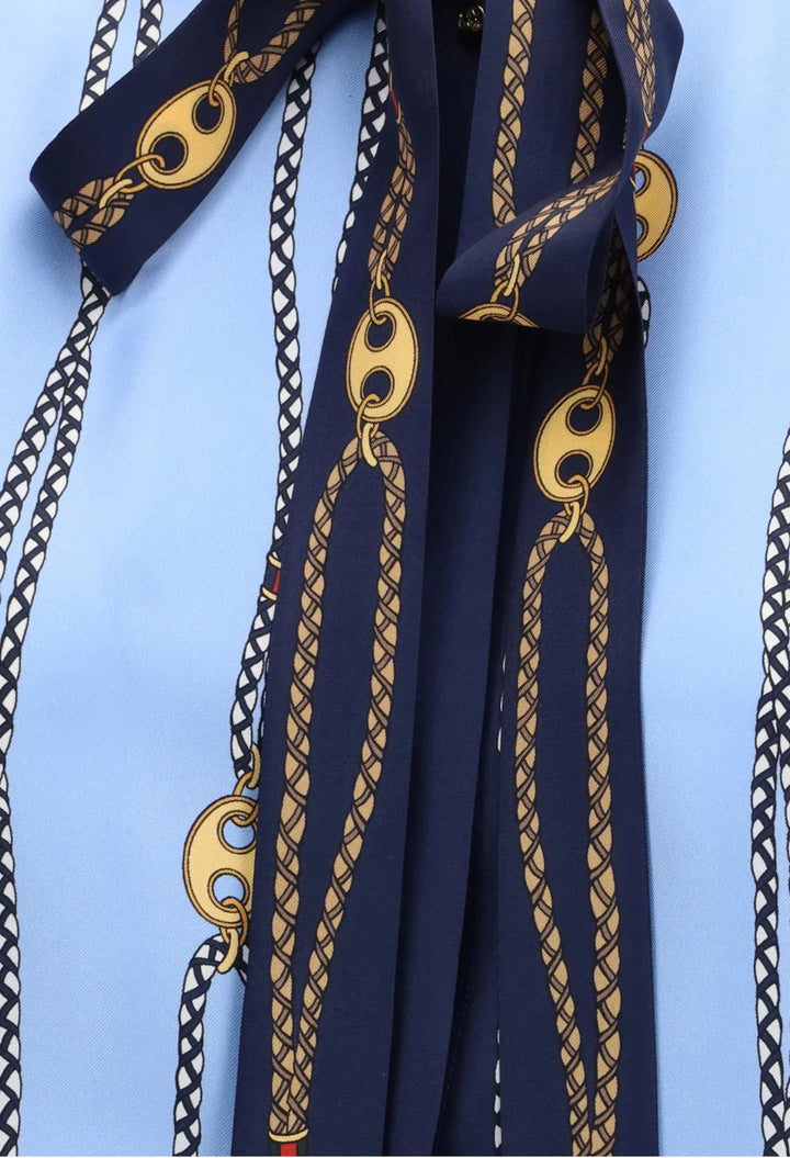 Silk Printed Shirt - GLAM MODA