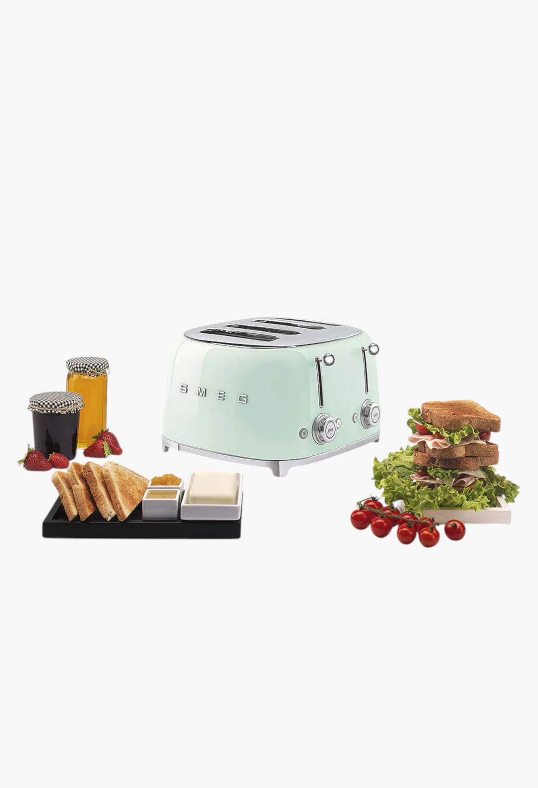 50's Style – Four Slice Toaster - GLAM MODA
