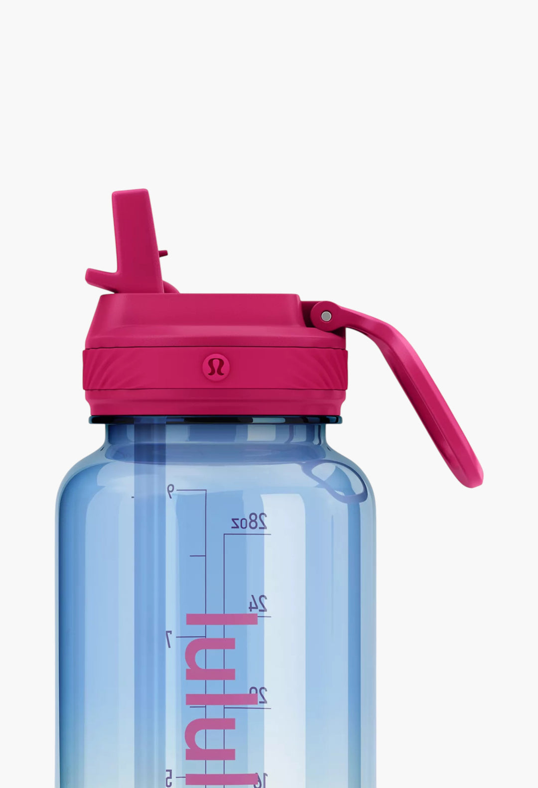 Back to Life Clear Bottle 32oz Straw Lid - GLAM MODA