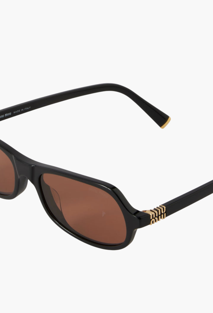 Round-Frame Acetate Sunglasses - GLAM MODA