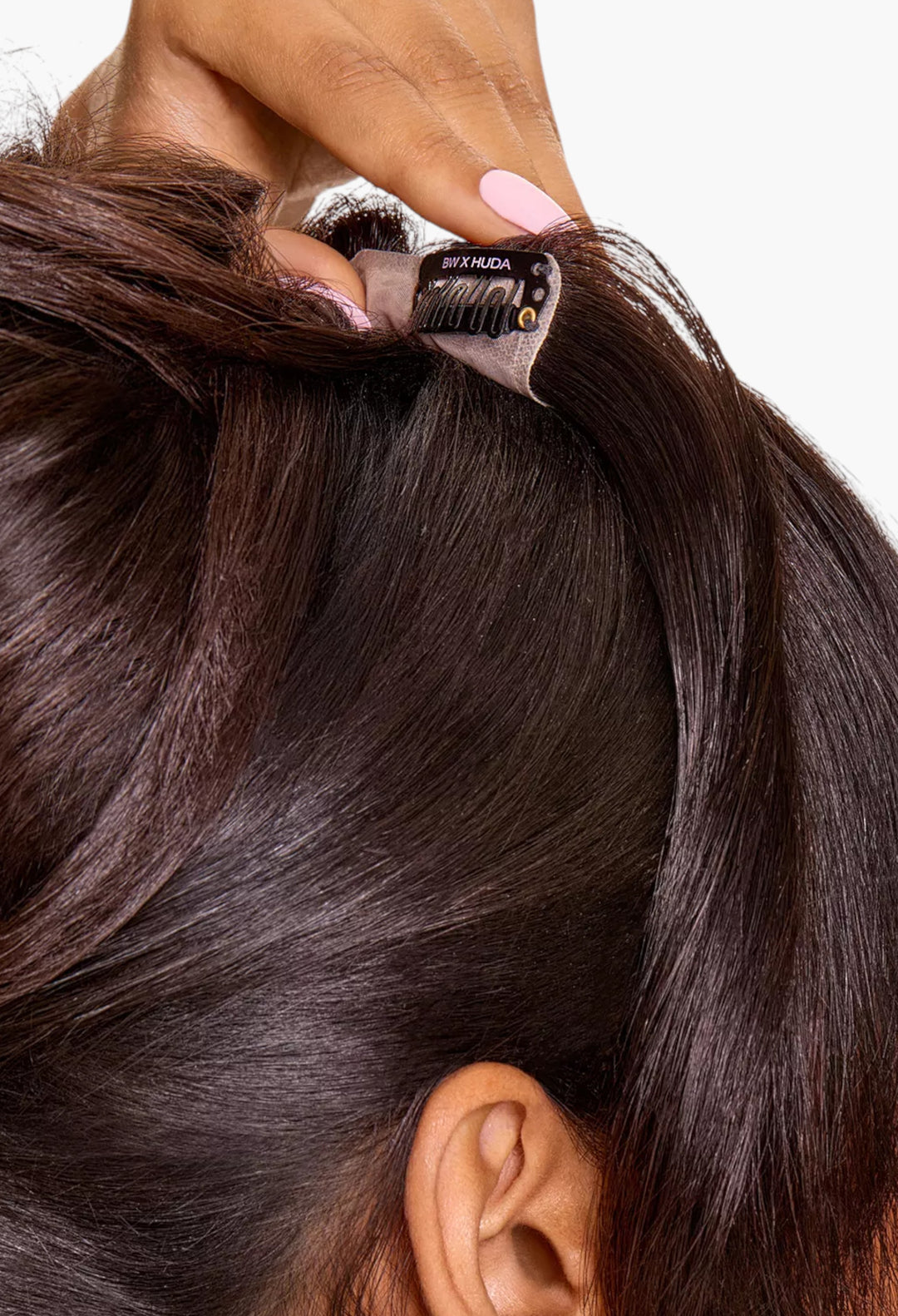 Beauty Works X Huda Barely There® Bangs Clip-In Mini Fringe - GLAM MODA