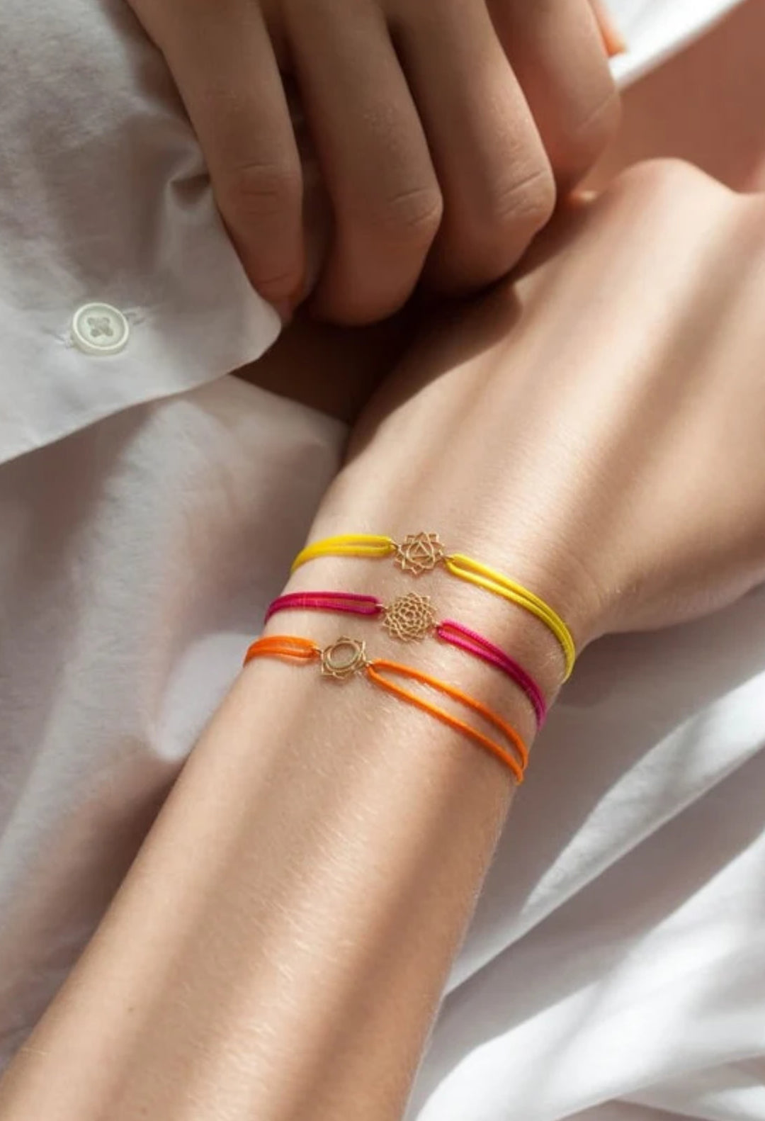 Chakra Bracelet On Thread - GLAM MODA