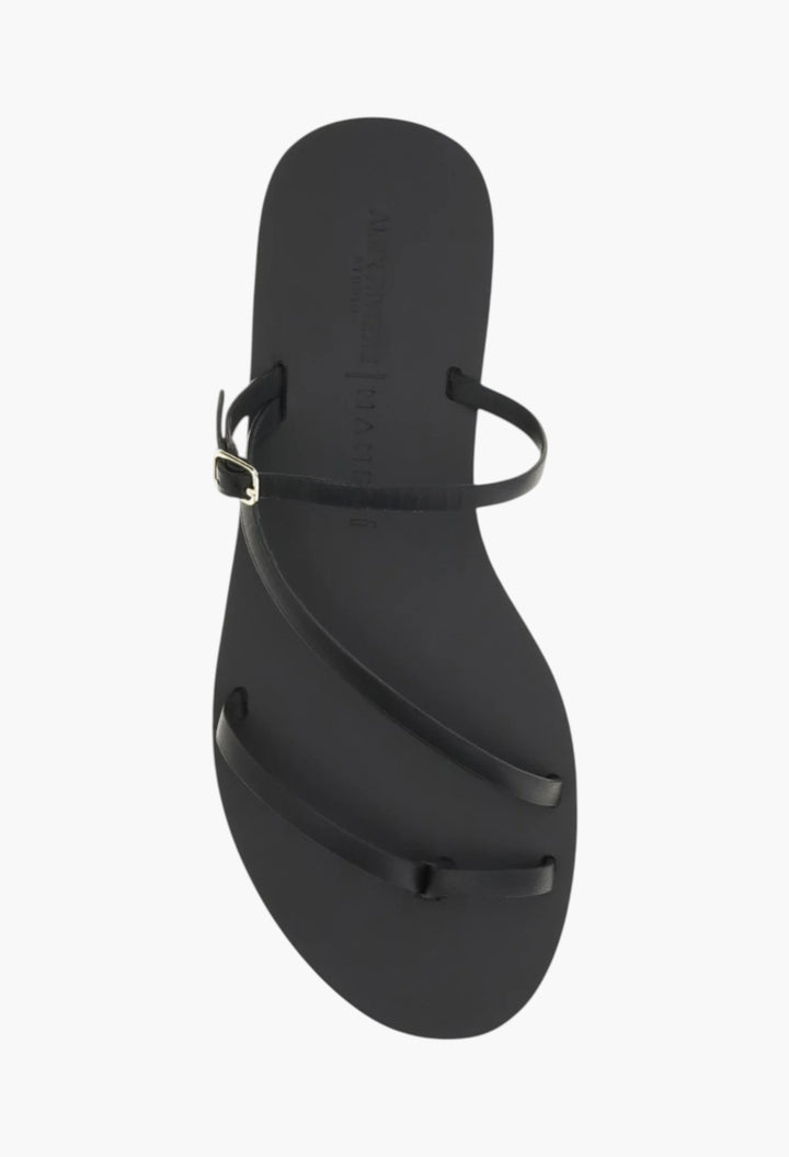 Giorgia Leather Strappy Sandals - GLAM MODA