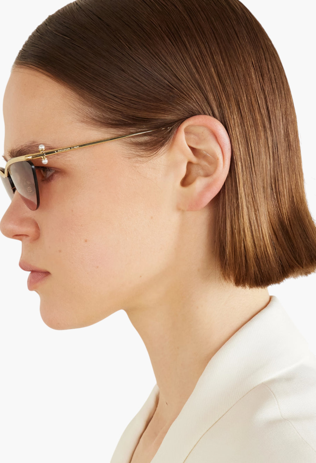 Diortribales B2U Cat-Eye Gold-Tone Sunglasses - GLAM MODA