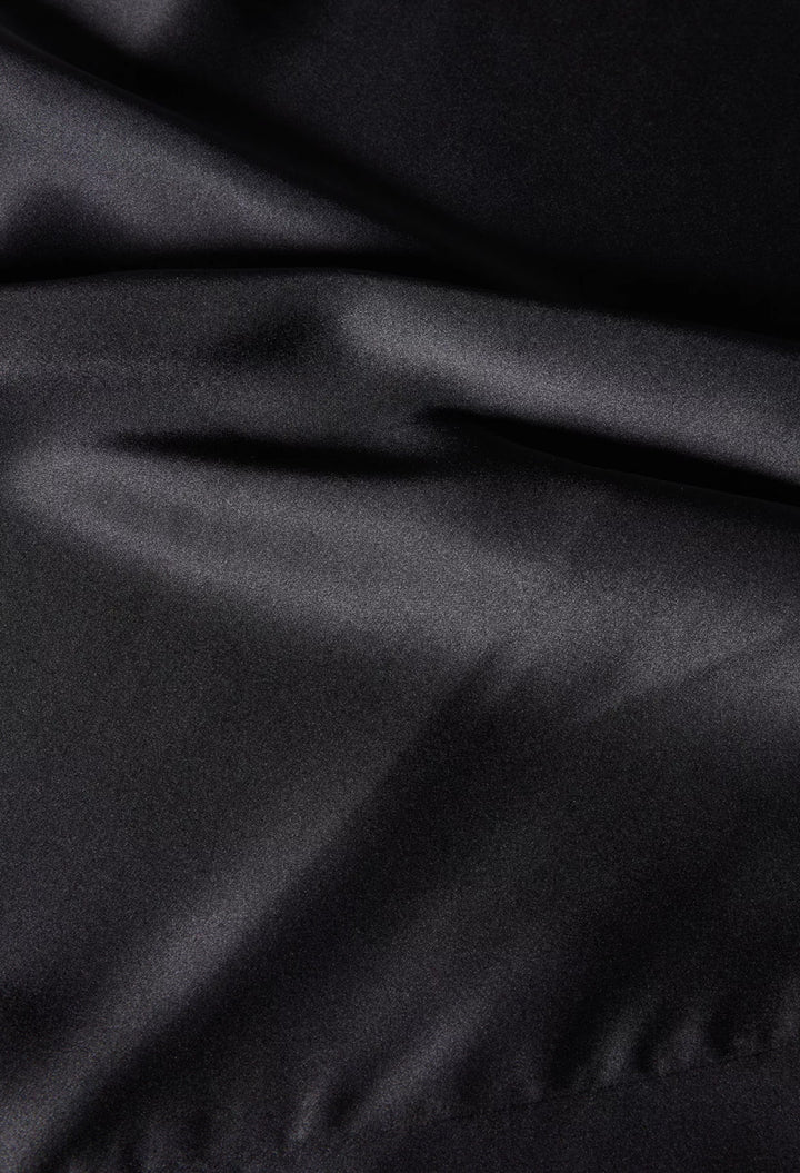 Lilibeth Sheer-Cape Silk Midi Dress - GLAM MODA