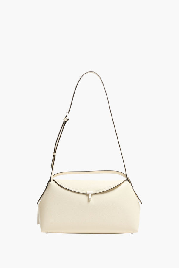 TOTÊME T-Lock Leather Shoulder Bag