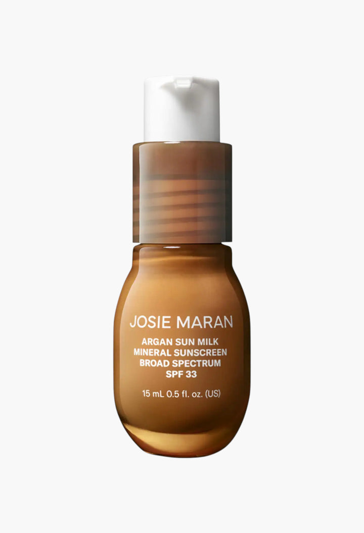 Argan Sun Milk Mineral Sunscreen Broad Spectrum SPF 33 Moisturizer Mini - GLAM MODA