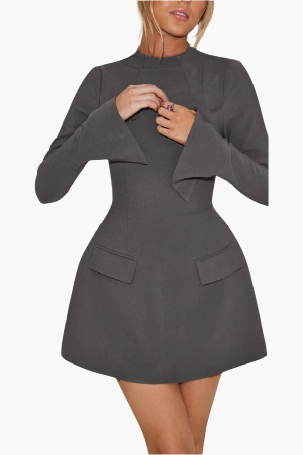 The Ultimate Muse Split Sleeve Mini Dress