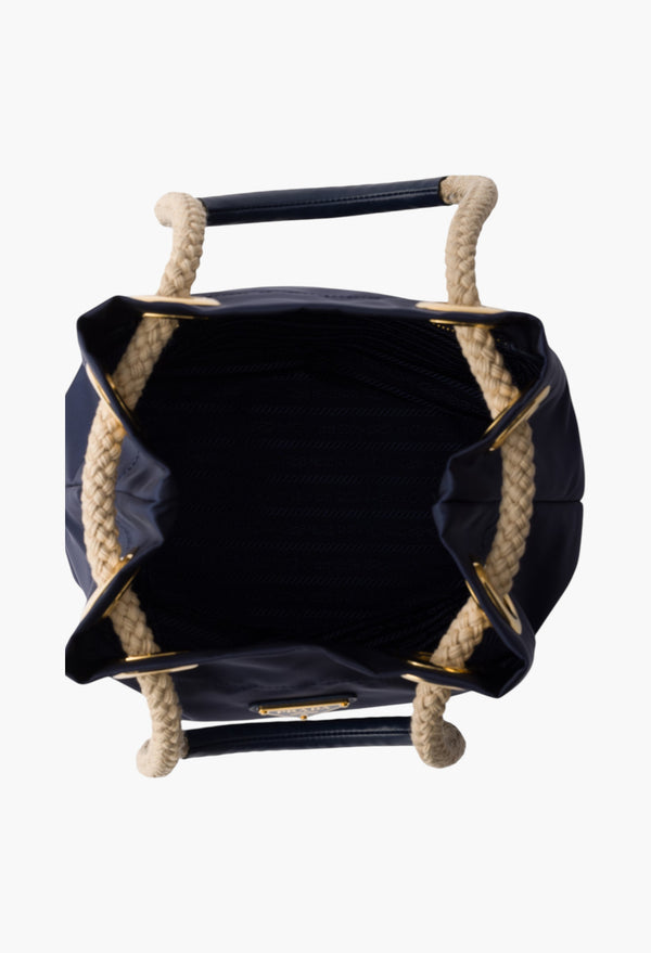 Baltic Blue - Prada Mariner Re-Nylon Bucket Bag