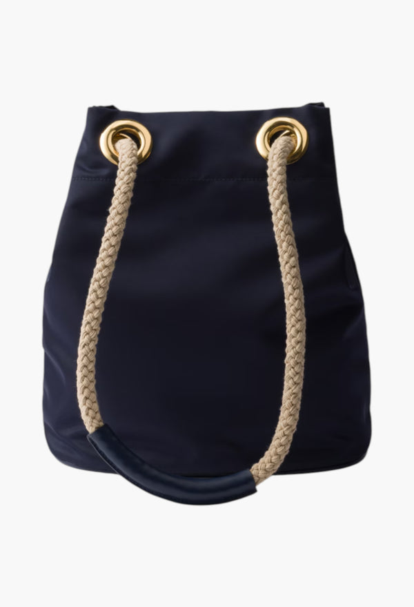 Baltic Blue - Prada Mariner Re-Nylon Bucket Bag