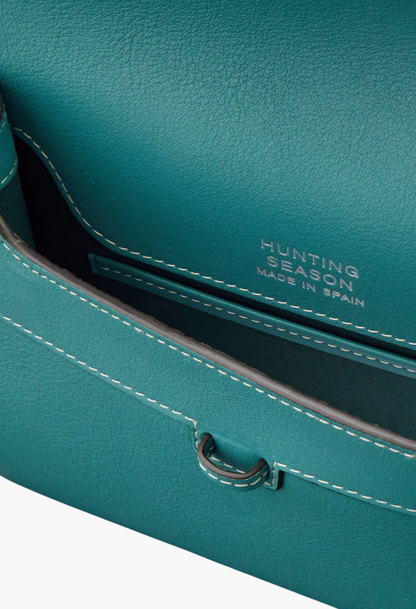 Blue - Leather Clutch