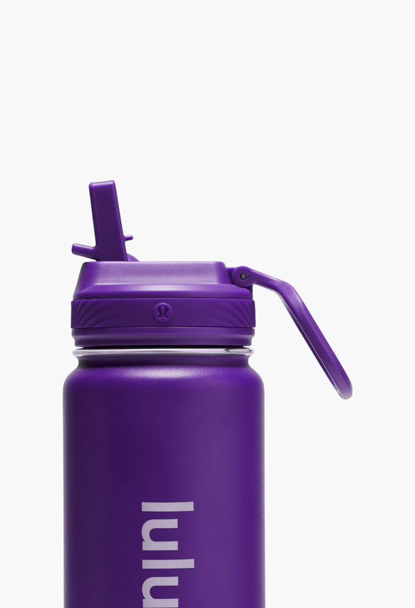 College Purple - Back to Life Sport Bottle 24oz Shine