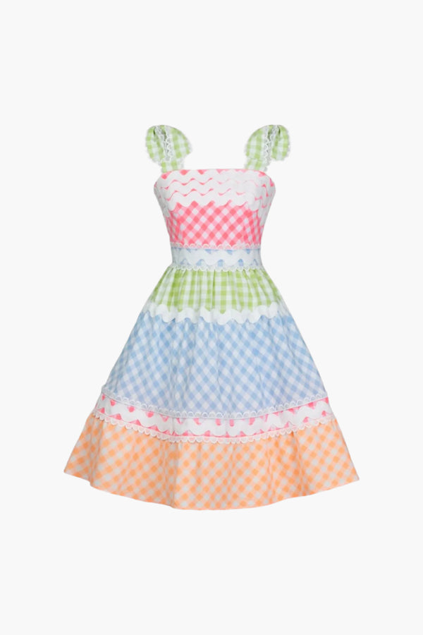 Jade Short Vichy