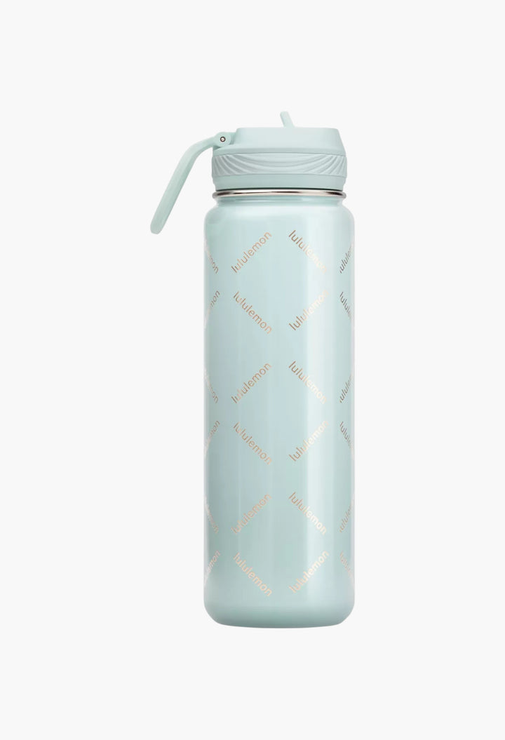 Back to Life Sport Bottle 24oz Straw Lid Print - GLAM MODA