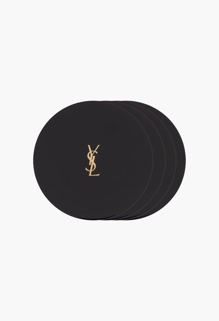 Cassandre Coasters In Lacquered Wood - GLAM MODA