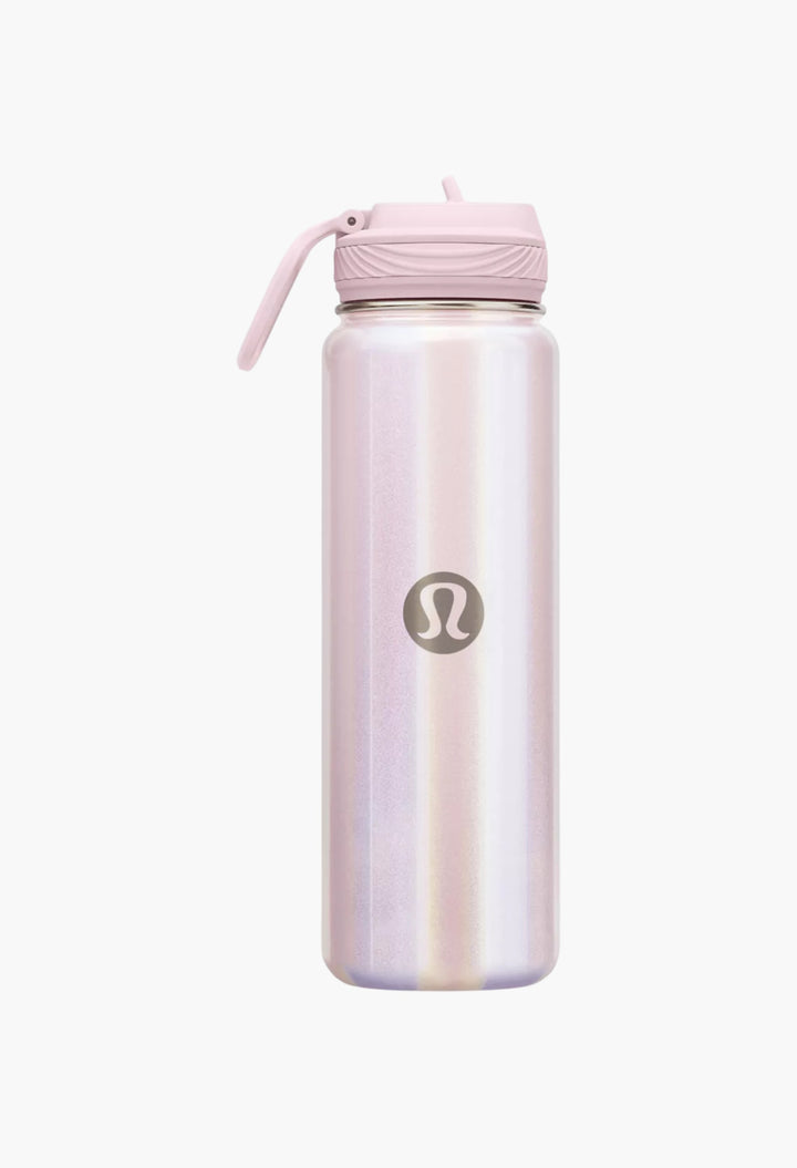 Back To Life Sport Bottle 24oz Straw Lid Iridescent - GLAM MODA