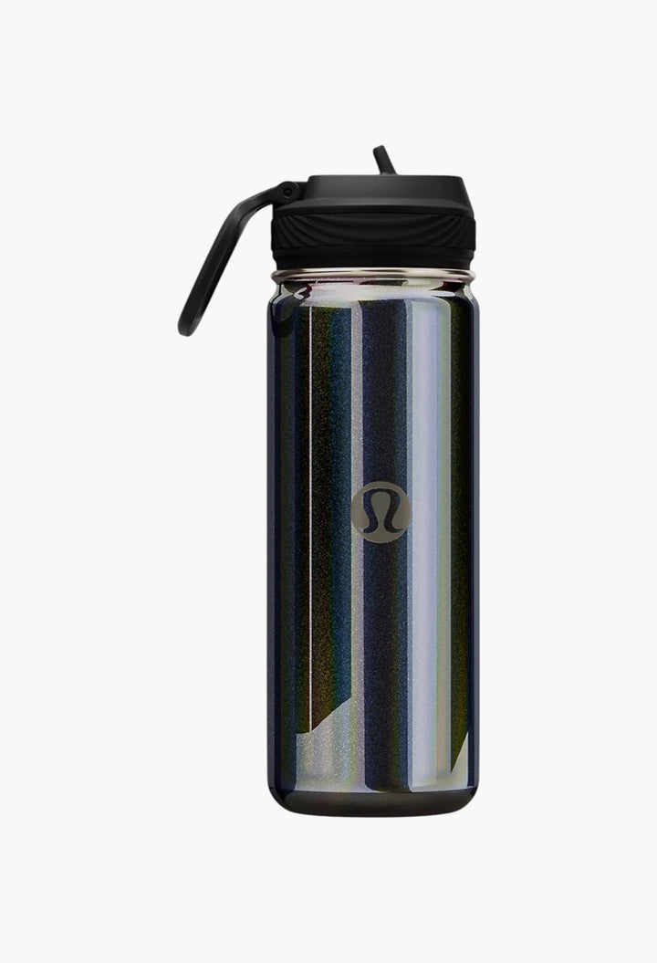 Back To Life Sport Bottle 18oz Straw Lid Iridescent - GLAM MODA